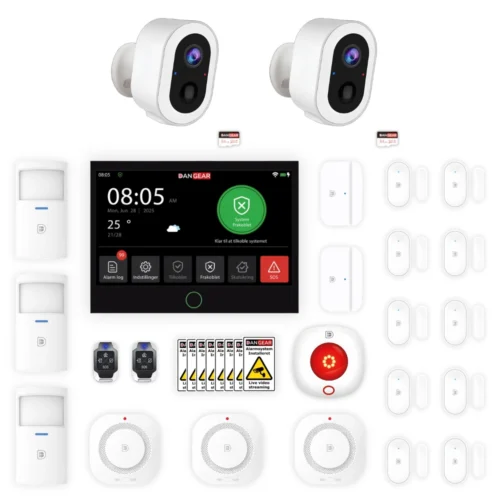 DanGear PREMIUM Alarmsystem +250m2