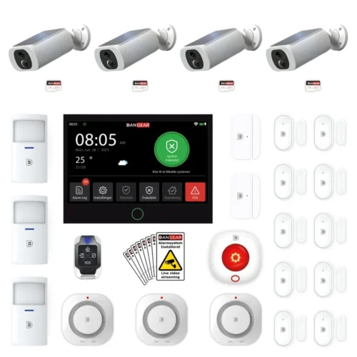 WiFi alarmsystem til lejlighed