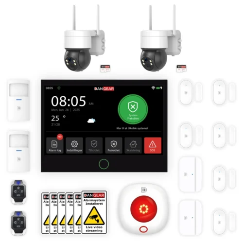 DanGear PREMIUM Alarmsystem +250m2