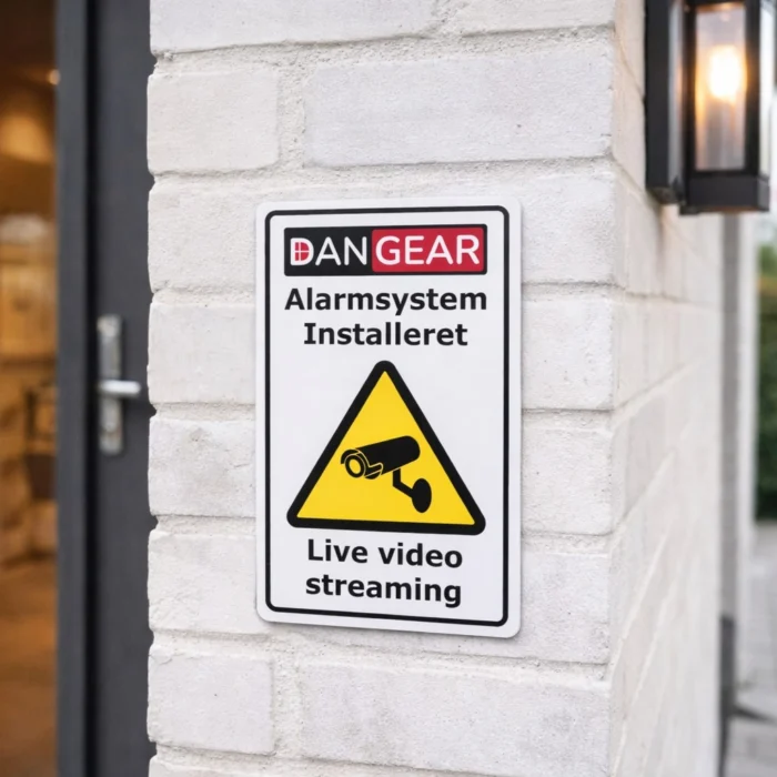 DanGear EXCLUSIVE touchskærm alarmsystem pakke 100-150m² - Billede 14