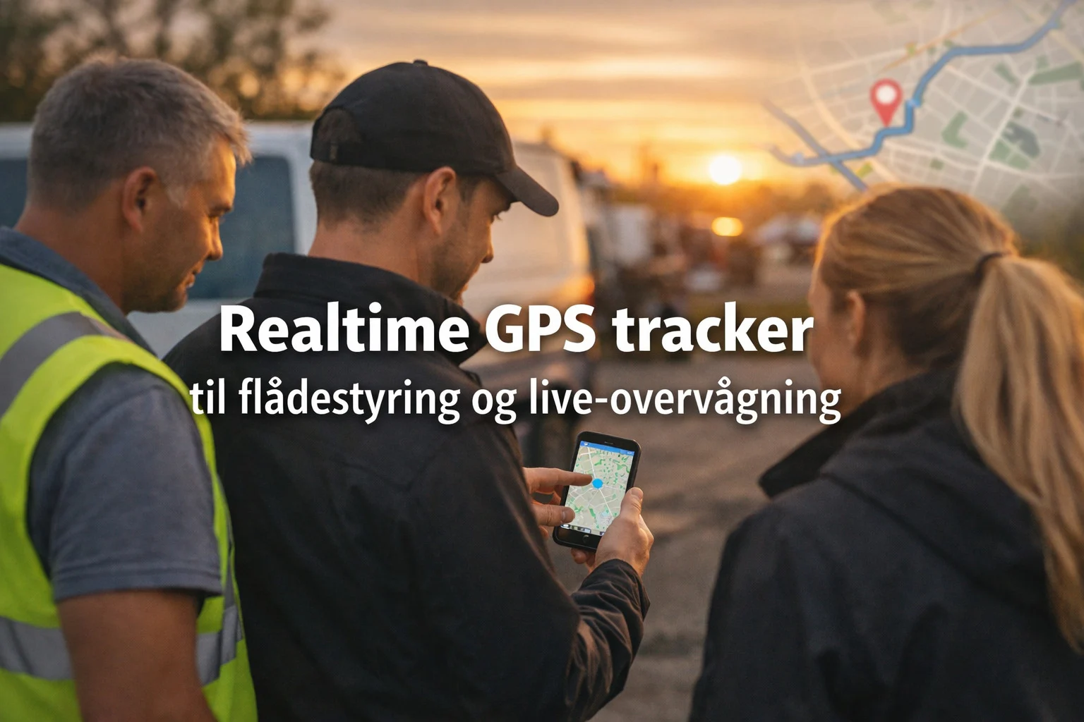 billedet viser Realtime GPS tracker