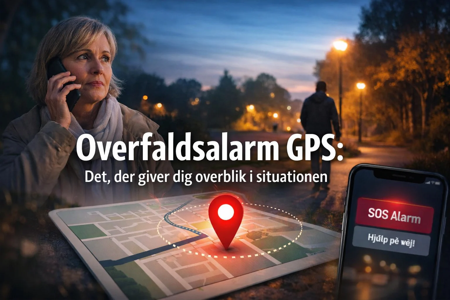 billedet viser Overfaldsalarm GPS