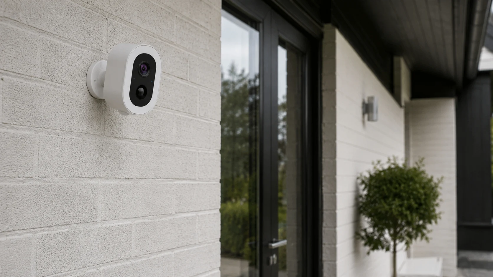 WiFi overvågningskamera med stort batteri
