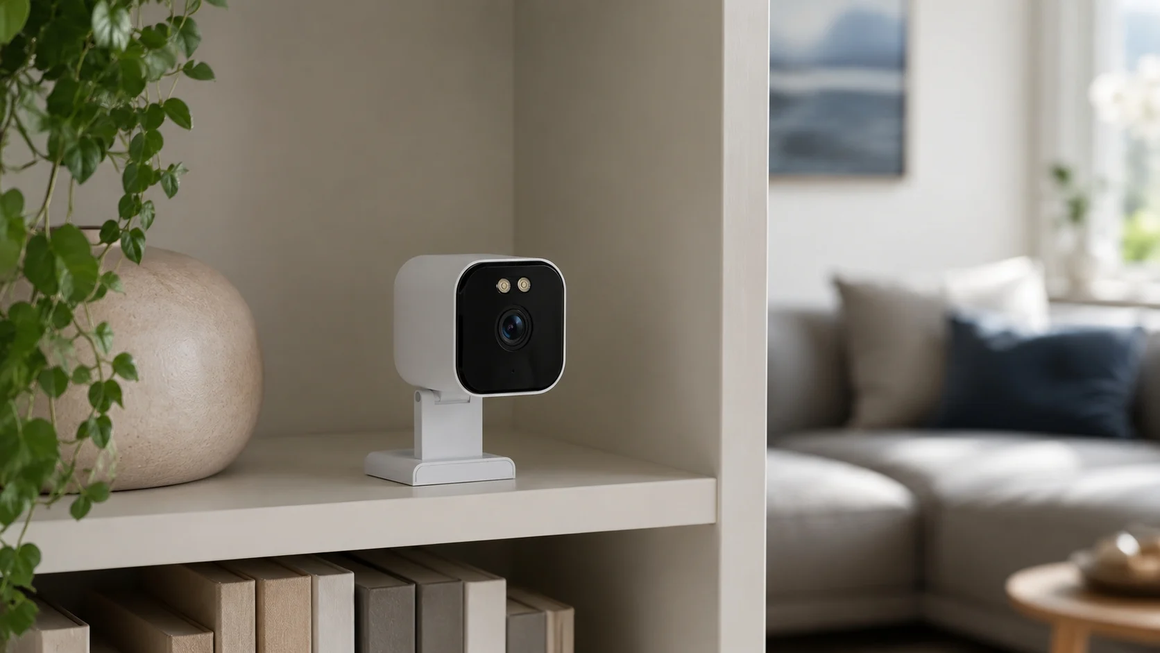 4MP WiFi overvågningskamera med magnet