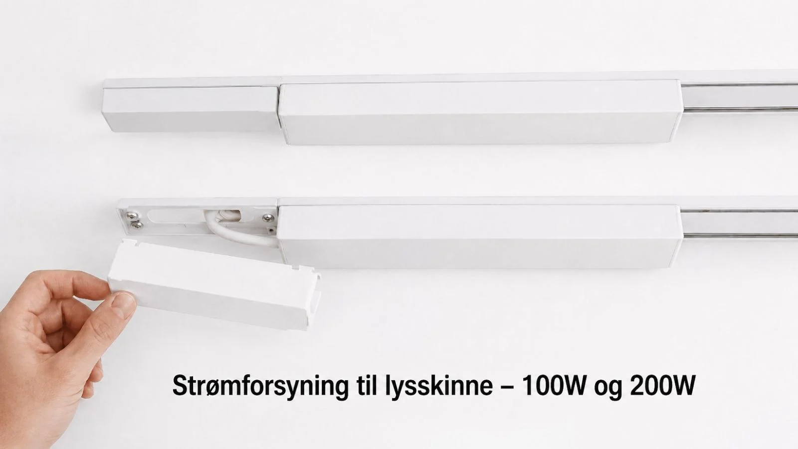 200W strømforsyning 48V til lysskinne