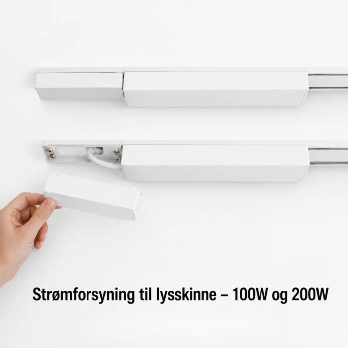 100W strømforsyning 48V til lysskinne - Billede 3