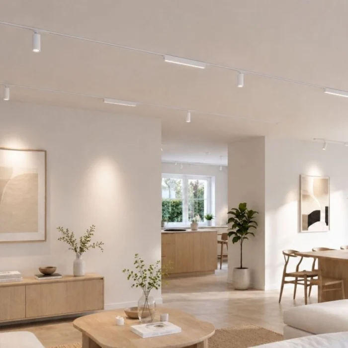 24W WiFi Zigbee LED skinnespot med justerbar spredningsvinkel til lysskinne - Billede 5