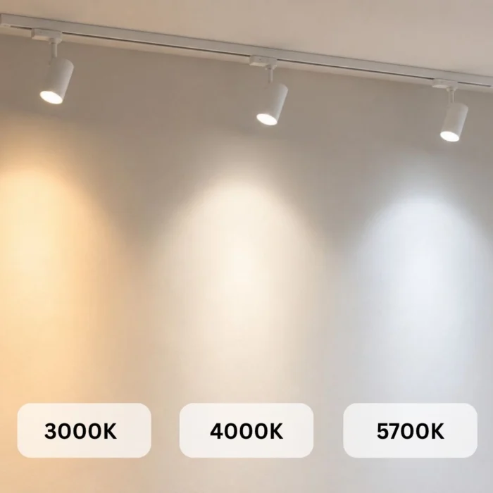 9W WiFi Zigbee LED skinnespot til lysskinne - Billede 3