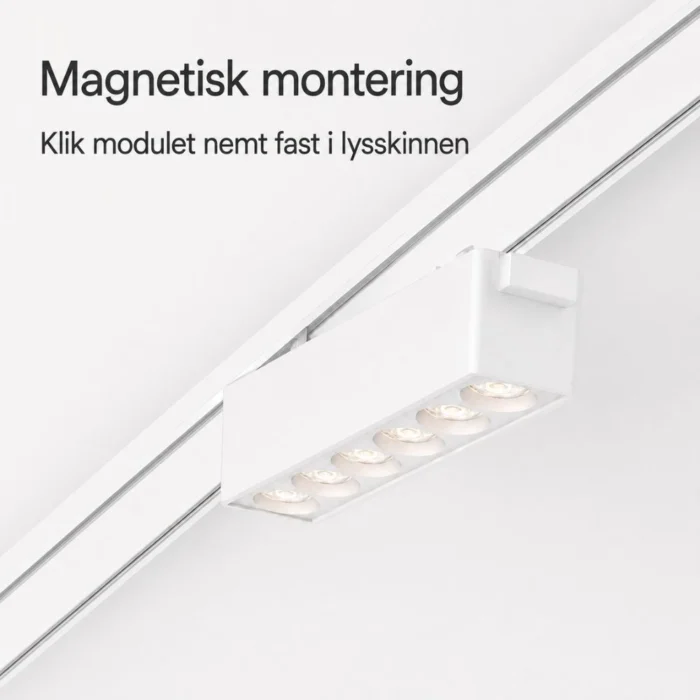 6W WiFi Zigbee LED spotmodul til lysskinne - Billede 3