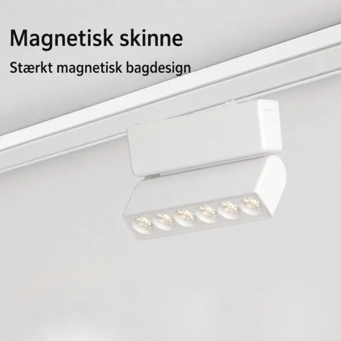 Magnetisk vipbart lampemodul