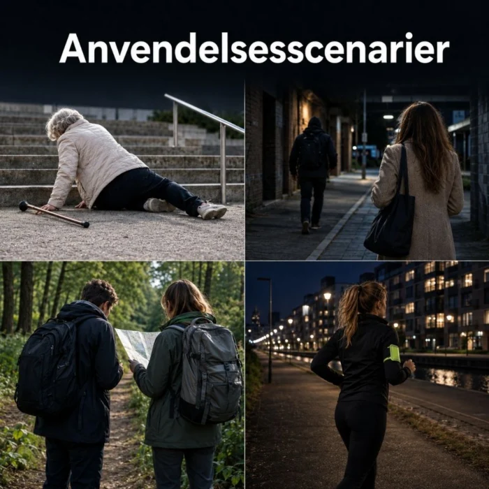 Anvendelsesscenarier overfaldsalarm