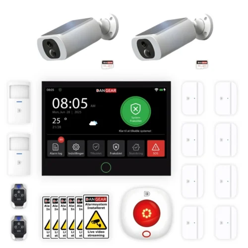DanGear PREMIUM Alarmsystem +250m2