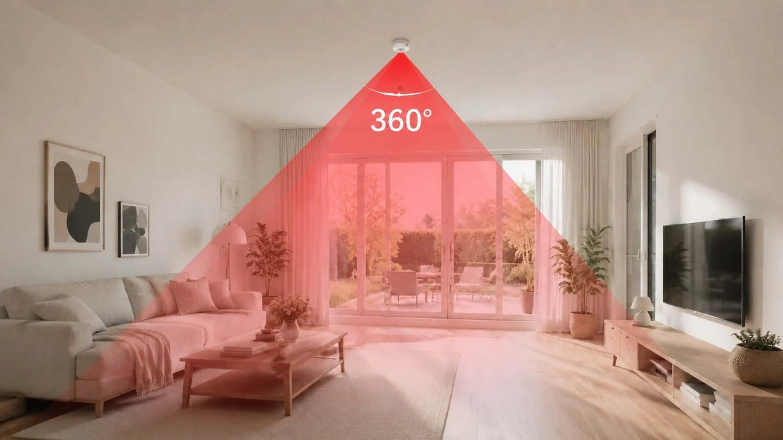 Smart WiFi bevægelses og lyssensor
