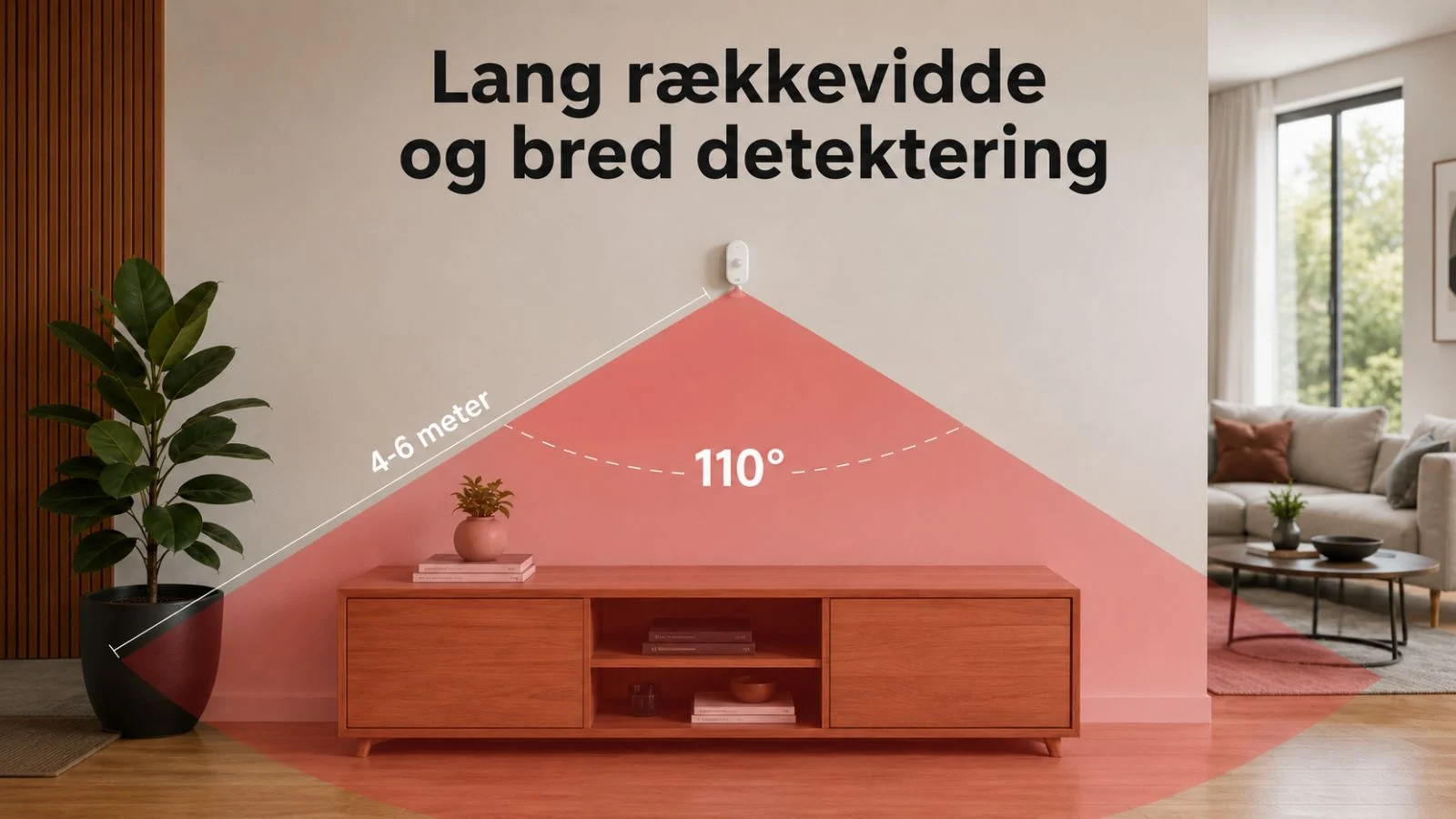 PIR sensor batterier lang rækkevidde PIR sensor batterier lang rækkevidde