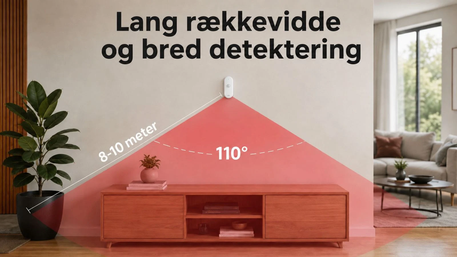 PIR bevægelsessensor med sirene