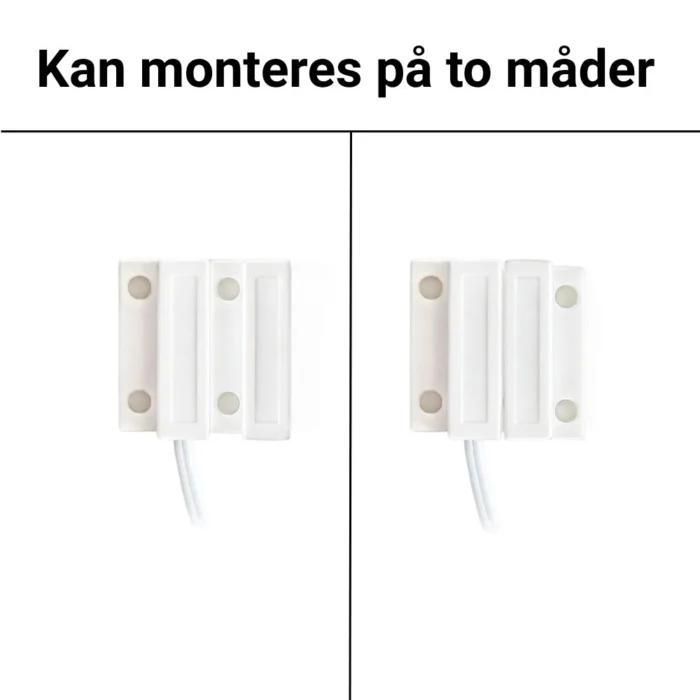 To monteringsmetoder