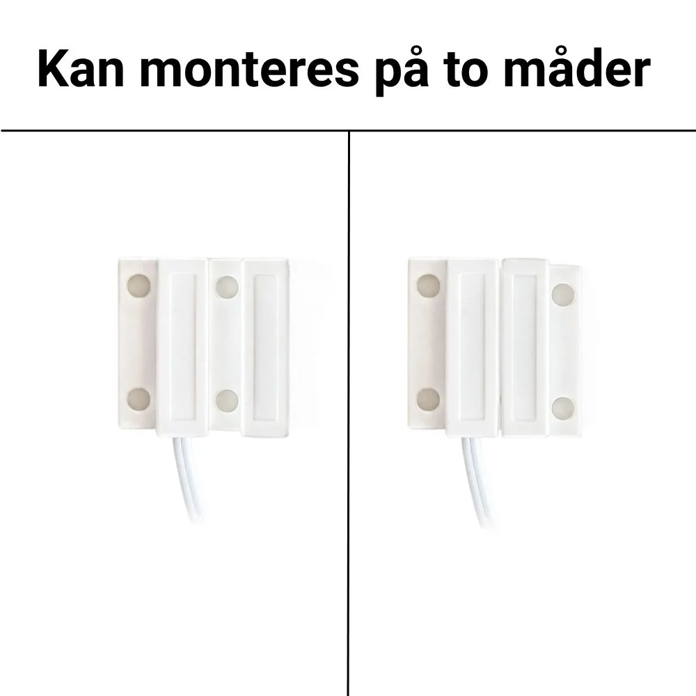To monteringsmetoder