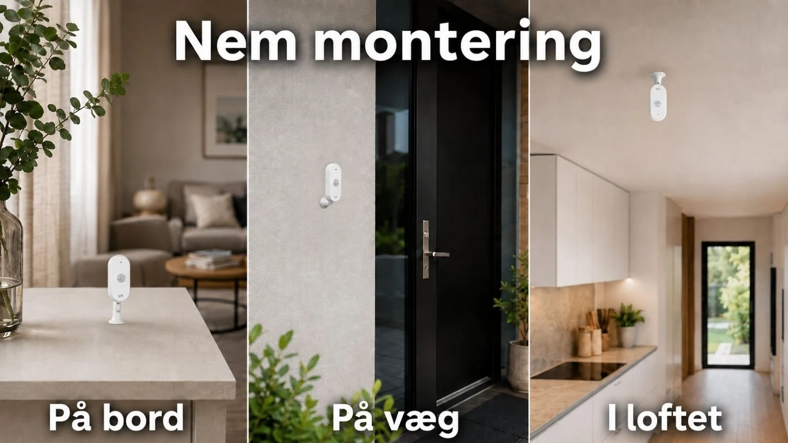PIR bevægelsessensor med sirene