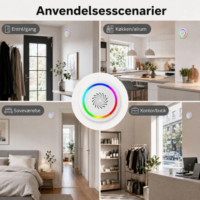 WiFi alarmsirene anvendelse