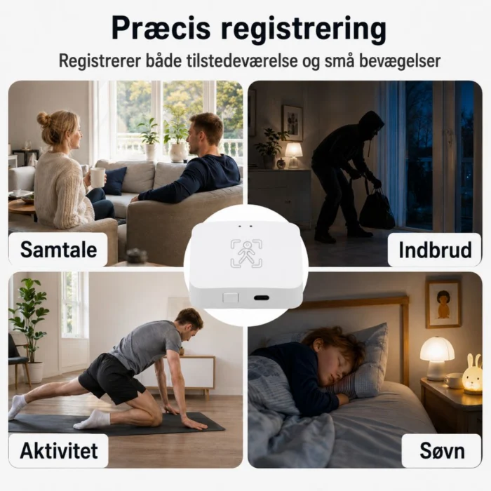 WiFi bevægelsessensor med radar og menneskeregistrering - Billede 5
