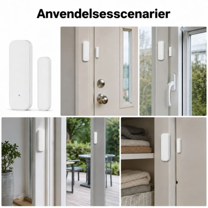 WiFi dør og vinduessensor anvendelse
