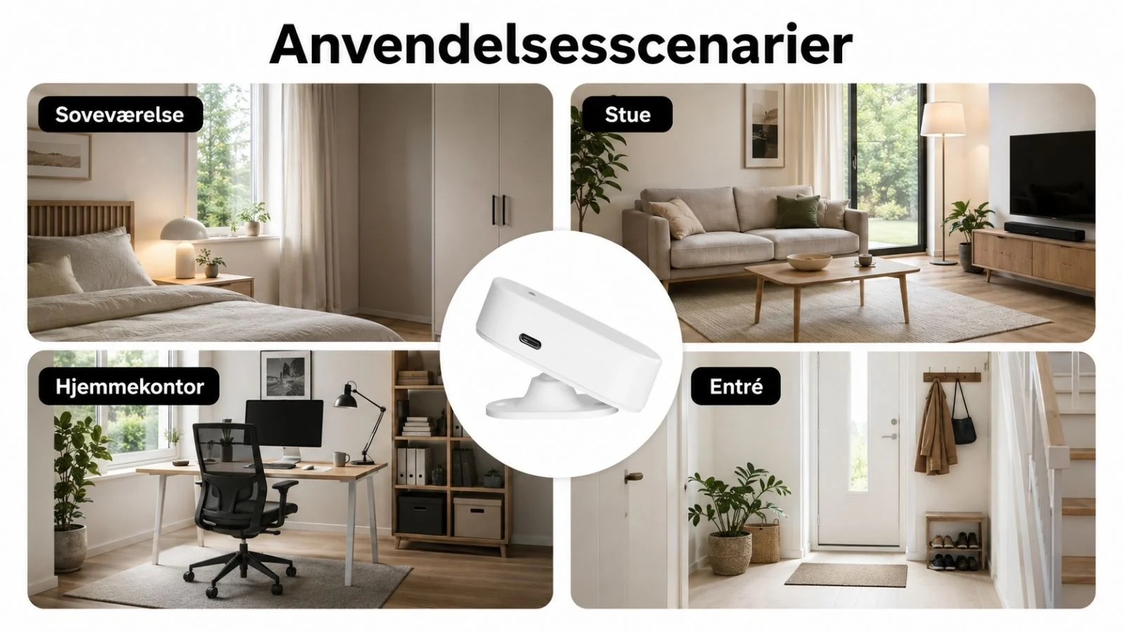 WiFi tilstedeværelsessensor anvendelse