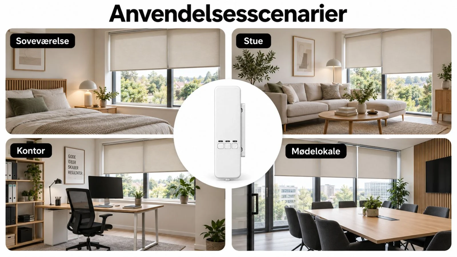 WiFi gardinmotor