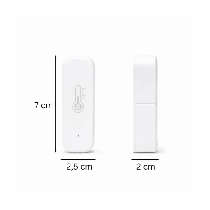 WiFi termometer fugtighedssensor med mål