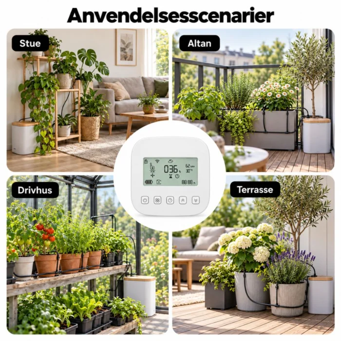 WiFi vandingssystem til planter med flere vandingszoner - Billede 5
