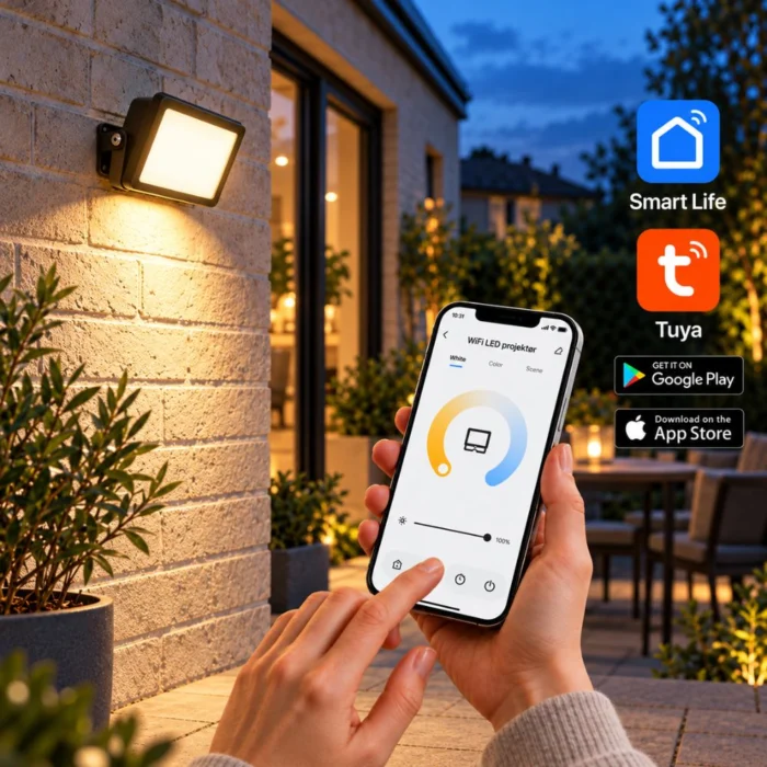 WiFi LED projektør SmartLife Tuya
