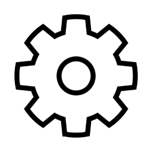Smarte scener – funktionsikon Smarte scener – sort funktionsikon.